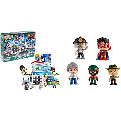 Pinypon Action Trampas En La Comisaría (700014493) + Pack de 5 Figuras (700014490)