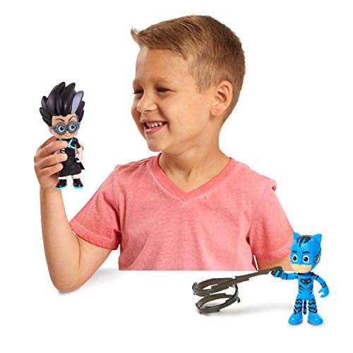 PJ Masks Juego de 2 Figuras – Serie 2 – Catboy & Romeo (Flair Leisure Products PJM65K00)