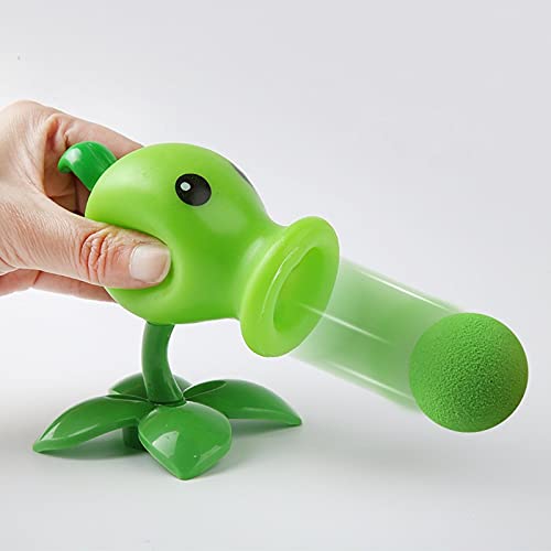 Plantas genuinas vs Zombie 7pcs Box Set Plant Cactus PEASHOOTER FOFFSHIPHROOM SOFT SOBLE ANIME Figura Figura Modelo Muñecas Juguetes para niños