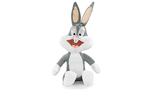 Play by Play Looney Tunes - Peluches Looney Tunes Sitting Calidad Super Soft (17/26cm, Bugs Bunny)