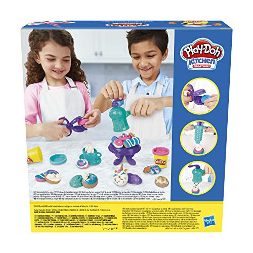 Play Doh- Donuts Deliciosos, Multicolor (Hasbro E3344EU4) , Color/Modelo Surtido