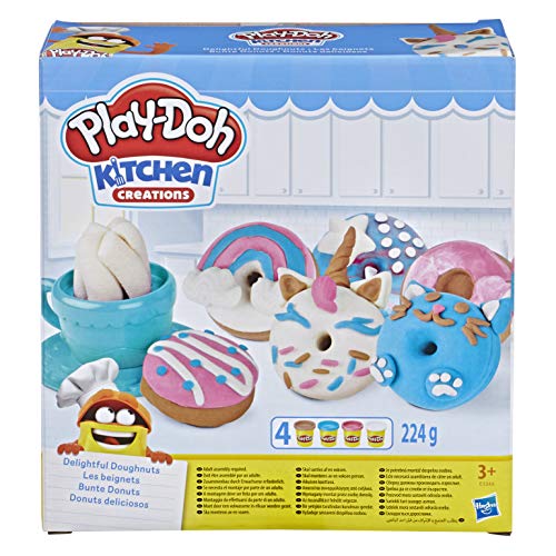 Play Doh- Donuts Deliciosos, Multicolor (Hasbro E3344EU4) , Color/Modelo Surtido