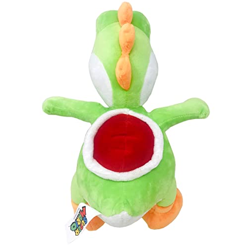 Playbyplay Peluche Yoshi de Super Mario Bros 30cm, Calidad Super Soft Juguete Original Dinosaurio Yoshi Regalo Cumpleaños Niños