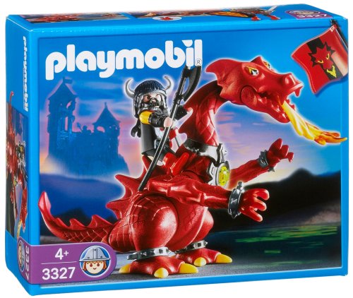 PLAYMOBIL Caballeros - El dragón Rojo (3327)