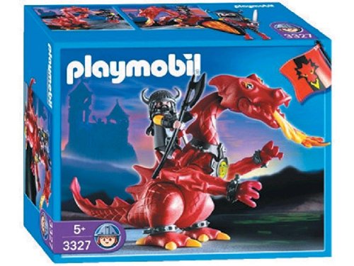 PLAYMOBIL Caballeros - El dragón Rojo (3327)