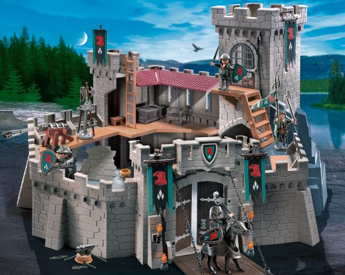 PLAYMOBIL - Castillo de los Caballeros del Halcón, Set de Juego (4866)