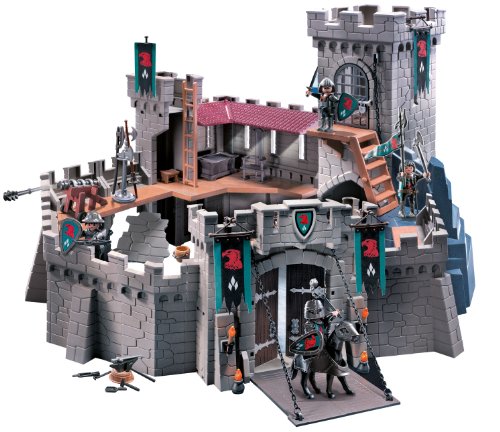 PLAYMOBIL - Castillo de los Caballeros del Halcón, Set de Juego (4866)