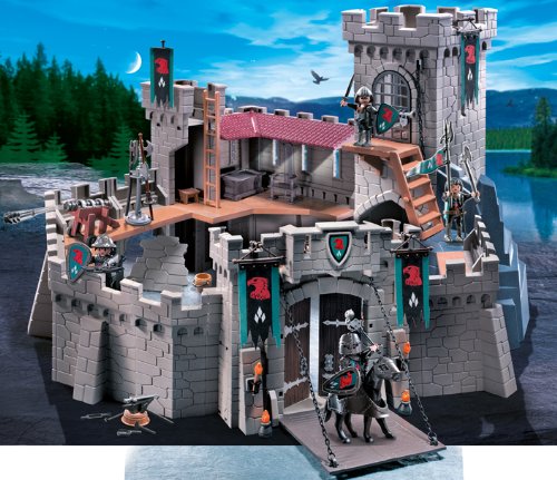 PLAYMOBIL - Castillo de los Caballeros del Halcón, Set de Juego (4866)