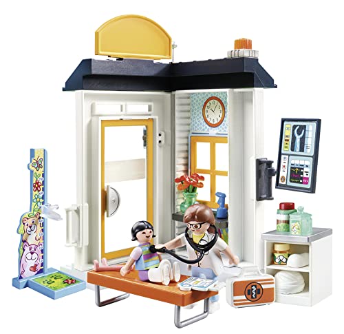 PLAYMOBIL - City Life, Starter Pack Pediatra, a Partir de 4 años