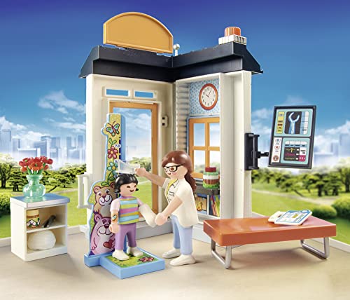 PLAYMOBIL - City Life, Starter Pack Pediatra, a Partir de 4 años