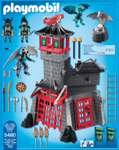 PLAYMOBIL Dragones - Fortaleza Secreta del dragón (5480)