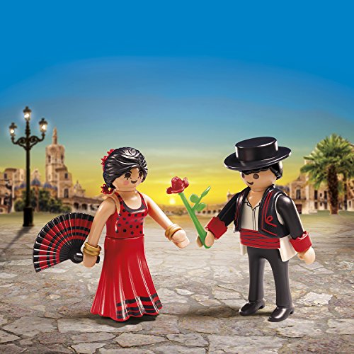 PLAYMOBIL Duo Pack Bailaores Flamencos Figura con Accesorios (6845)