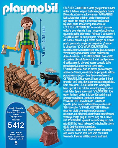 PLAYMOBIL Especiales Plus - Leñador (5412)