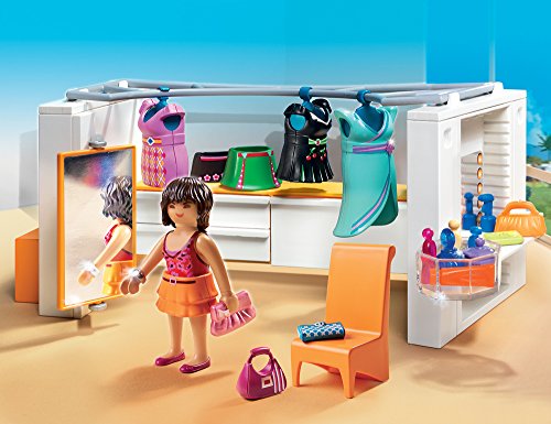 PLAYMOBIL Mansión Moderna de Lujo - Playset vestidor (5576)