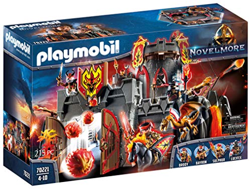 Playmobil Novelmore Fortaleza De Los Bandidos De Burnham, para Niños De 5 A 10 Años De Edad (70221) + Novelmore Templo del Tiempo con Efectos De Luz, para Niños De 5 A 10 Años De Edad (70223)