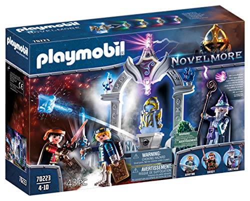 Playmobil Novelmore Fortaleza De Los Bandidos De Burnham, para Niños De 5 A 10 Años De Edad (70221) + Novelmore Templo del Tiempo con Efectos De Luz, para Niños De 5 A 10 Años De Edad (70223)