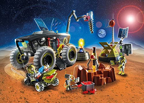 PLAYMOBIL - Space, Expedición a Marte con vehículos, a Partir de 6 años