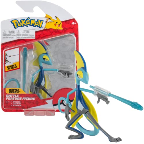 Pokemon Figuras 10-12 cm, Inteleon – Juguetes Pokemon Nueva 2021 – Figuras Pokemon - Licenciado Oficialmente Pokemon Juguetes