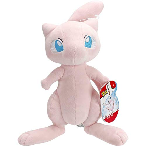 Pokemon Peluche Mew 20 cm, Juguete Exclusivo 2021, con Licencia Oficial