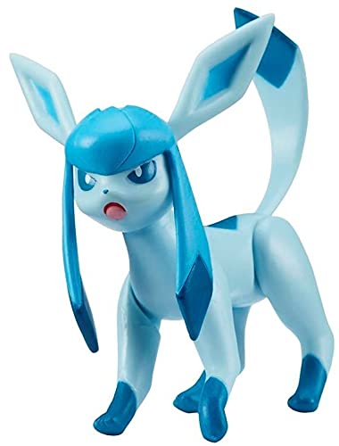 Pokemon Selección Battle Figures Figura de Acción | Juego de Figuras, Figuras del Juego:Glaceon