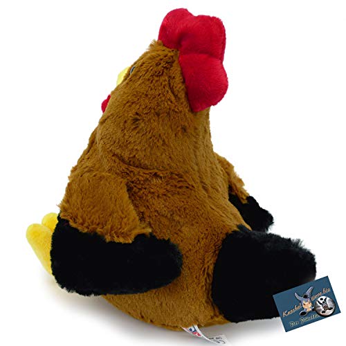 Pollo, gallina, marrón, peluche de pájaro, Berta, peluche, biz