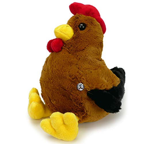 Pollo, gallina, marrón, peluche de pájaro, Berta, peluche, biz