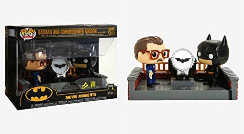 Pop! Figura De Vinil: Movie Moment: Batman 80th - with Light Up Bat Signal