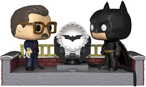 Pop! Figura De Vinil: Movie Moment: Batman 80th - with Light Up Bat Signal