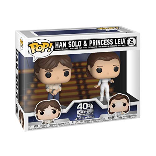 POP! Vinyl: Star Wars - 2PK Han & Leia