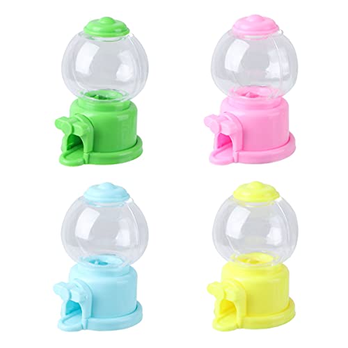 POPETPOP 4 Piezas de Máquina de Goma de Mascar para Niños Máquina de Atrapar Juguetes Mini Máquina de Atrapar Caramelos para Niños Máquina Giratoria de Catcher de Dulces