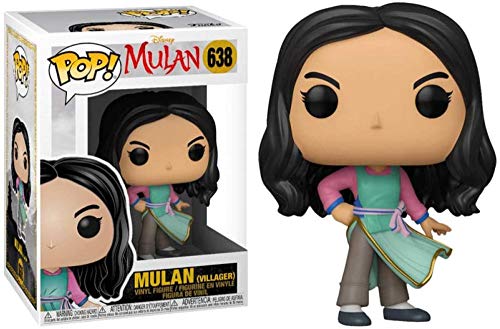 ¡Popular! Mulan Vinyle poupée poupée modèle Figurines Ornements de Bureau Objets de Collection-Magnolia Fleur Bleue-Mulan a Caballo