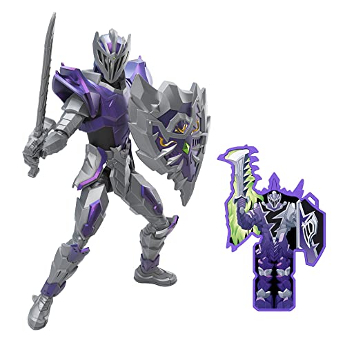 Power Rangers Dino Fury Void Knight - Figura de 15 cm, Inspirada en la Serie con Llave y Accesorios Dino Fury