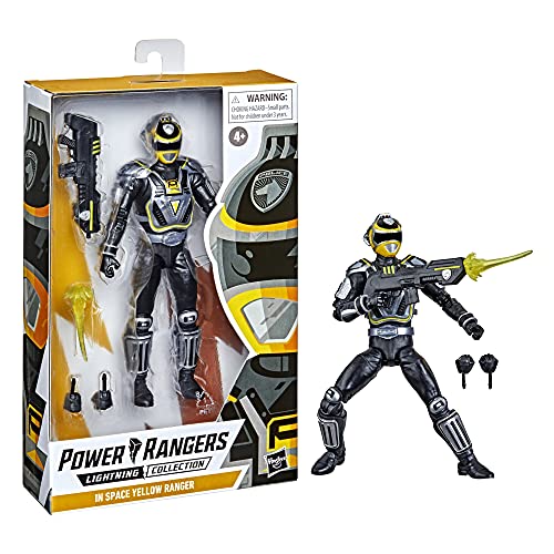 Power Rangers Lightning Collection S.P.D. A-Squad Gelber Ranger-Figura Coleccionable de acción (15,2 cm) (Hasbro 85655)