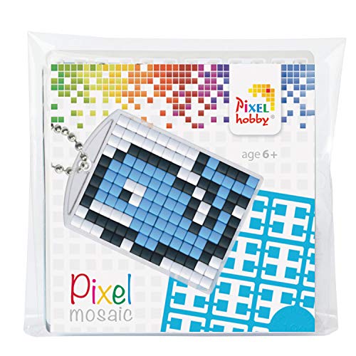 Pracht Creatives Hobby P23023 - Juego de medallón con delfín, llavero, colgante, para niños, niños y niñas, ideal como pequeño regalo, para cumpleaños infantiles, multicolor , color/modelo surtido