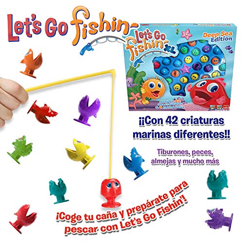 Pressman Toy- Lets Go Fishing XL Océano motorizado (30815)