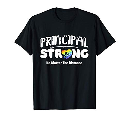 Principal Strong No Matter The Distance - Wifi Virtual Class Camiseta