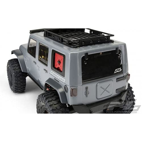 Pro-Line Jeep Wrangler Unlimited Rubicon Clear Body 3336-00 Axial SCX10 Honcho Decal Mask