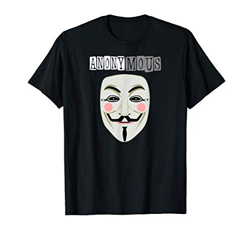 Proyecto Zorgo Anónimo Máscara Hacker Camiseta