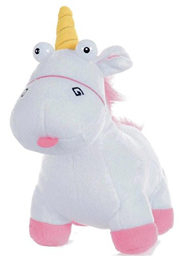 PTS Fluffy - Peluche de Unicornio «GRU, M», 18 cm, Original Despicable Me