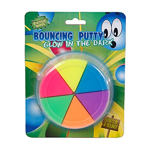 Putty King bouncingputty Junior Glow-in-The-Dark 6 bolsillos