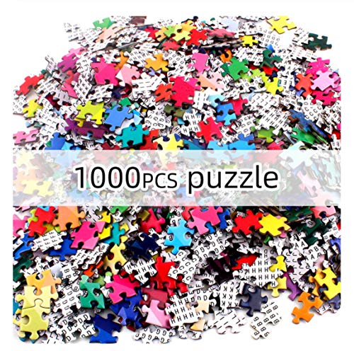 Puzzle 1000 Piezas, Rompecabezas de madera para adultos mayores, Juguetes educativos para niños, regalo,Toledo España Paisaje 75x50cm