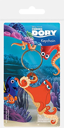 Pyramid International Finding Dory Hank - Llavero de goma, multicolor, 4,5 x 6 cm