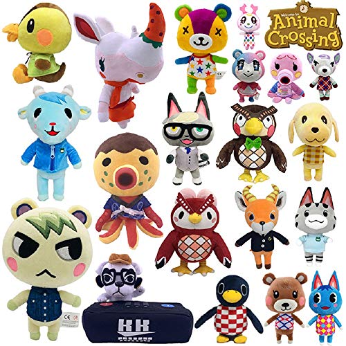 QDYL 1 Pieza Animal Crossing New Horizons Sherb 30cm Plush Stuffed Doll Limited Gran Regalo para Tus Hijos, Novias o Amantes de los Dibujos Animados para la colección (Flick (30cm))