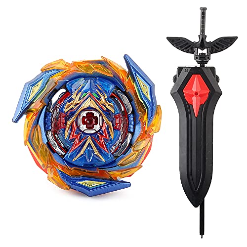 QIANQ Beyblade Burst Turbo Set，Peonzas Juguetes Conjunto,Burst Turbo Launcher Set,Navidad Regalo, Regalo para Los Niños