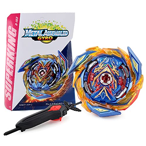 QIANQ Beyblade Burst Turbo Set，Peonzas Juguetes Conjunto,Burst Turbo Launcher Set,Navidad Regalo, Regalo para Los Niños