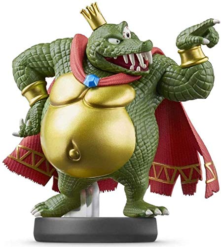 Qivor Super Smash Bros. King K.Rool Figurine!Super Smash Bros. Series Figure Figure Game Masterpiece Collectible Figura de Japón Importación (Wii U / 3DS / Switch)