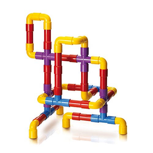 Quercetti 4175 juguete de construcción - Juguetes de construcción (Tube set, Azul, Rojo, Amarillo, 3 año(s), 40 pieza(s), Niño/niña, Niños) , color/modelo surtido