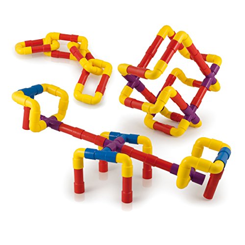 Quercetti 4175 juguete de construcción - Juguetes de construcción (Tube set, Azul, Rojo, Amarillo, 3 año(s), 40 pieza(s), Niño/niña, Niños) , color/modelo surtido