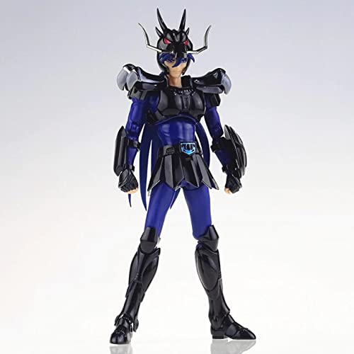 QWYU Gt Model Saint Seiya Ex Cygnus Hyoga/Pegasus V1 / Andromeda Shun Myth Metal Armor Cloth Figura de acción de juguete negro Shiryu