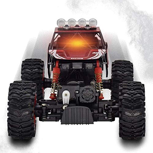 Raelf 2.4GHz Control remoto Hobby Off-Road Vehículo 4WD Aleación de aleación de cuatro ruedas Control remoto Coche 1:14 Off-Road Vehículo de seguimiento eléctrico-Terrain Empresa impermeable Juguete R